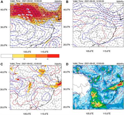 A study of cloud microphysical processes and a mesoscale environment in a heavy rainfall case over Yan’an